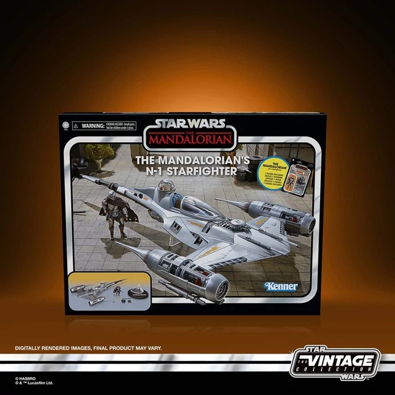 Star Wars The Mandalorian Vintage Collection Vehicle - The Mandalorian&apos;s N-1 Starfighter