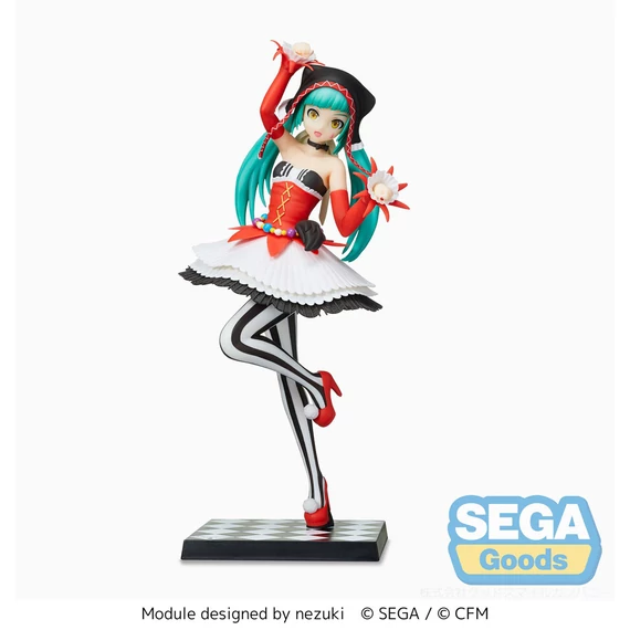 Hatsune Miku Project DIVA Arcade PVC Szobor - Hatsune Miku - Pierretta 23 cm