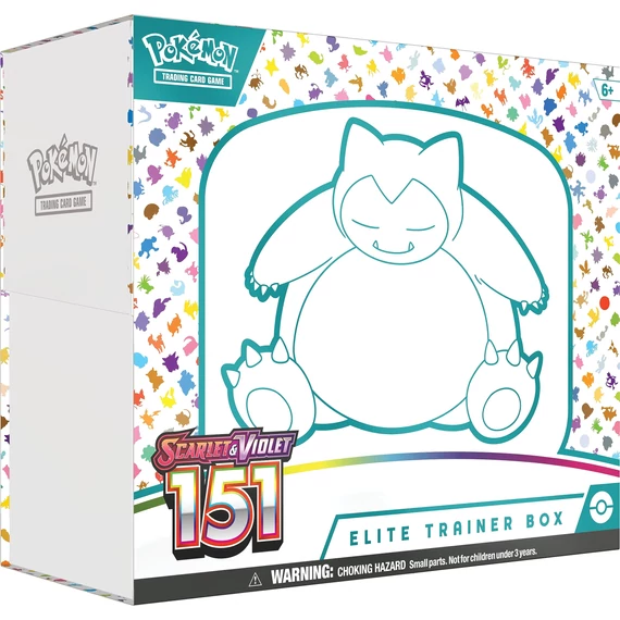 Pokémon TCG Scarlet & Violet: 151 - Elite Trainer Box *Angol nyelvű*