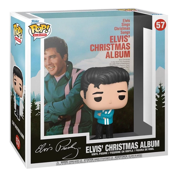 Elvis Funko POP! Albums Vinyl Figura - Elvis Christmas Album 9 cm #57