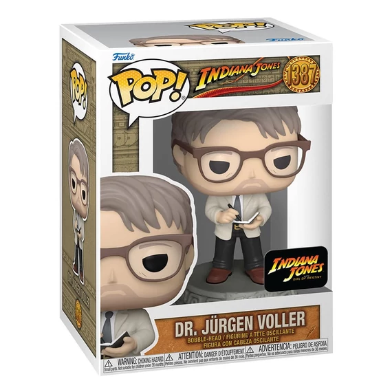 Indiana Jones 5 Funko POP! Movies Vinyl Figura - Dr. Jurgen Voller 9 cm #1387