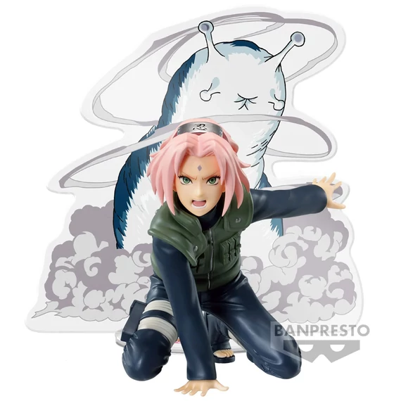 Naruto Shippuden Panel Spectacle Szobor - Haruno Sakura 9 cm