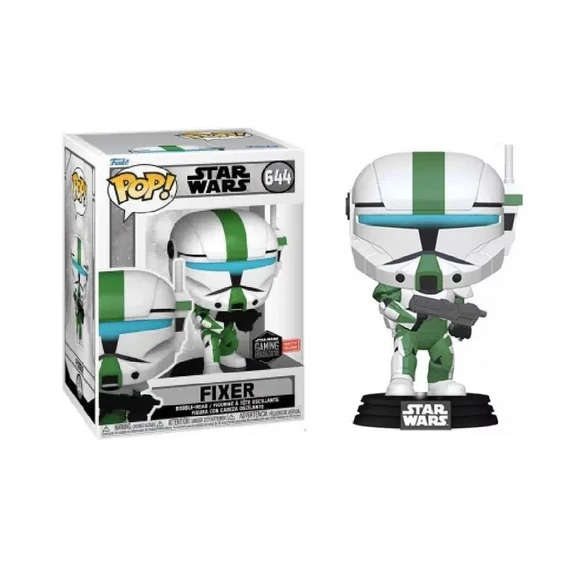 Star Wars: Republic Commando Funko POP! Games Vinyl Figura - Fixer 9 cm (Exclusive) #644