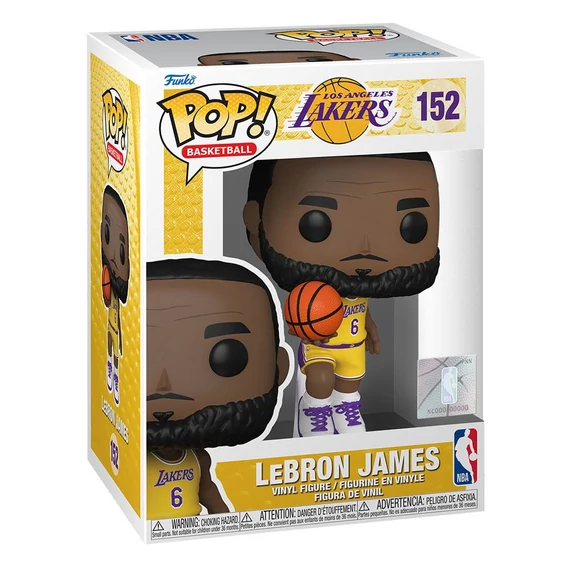 NBA POP! Sports Vinyl Figura - LeBron James (Lakers) 9 cm #152