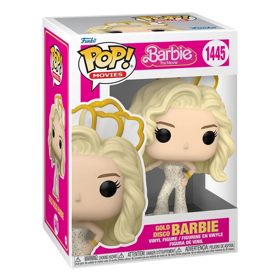 Barbie Funko POP! Movies Vinyl Figura - Gold Disco Barbie 9 cm #1445
