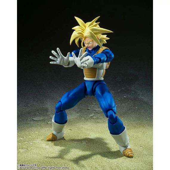 Dragon Ball Z S.H. Figuarts Akciófigura - Super Saiyan Trunks 14 cm
