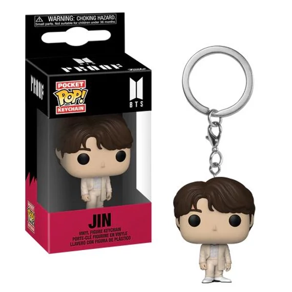 BTS Rocks Funko POP! Kulcstartó - Jin 4 cm