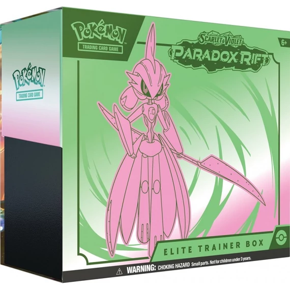 Pokémon TCG Scarlet & Violet 4 - Paradox Rift Elite Trainer Box - Iron Valiant *Angol nyelvű*