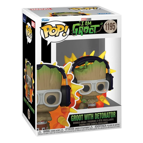 I Am Groot Funko POP! Vinyl Figura - Groot w/ detonator 9 cm #1195