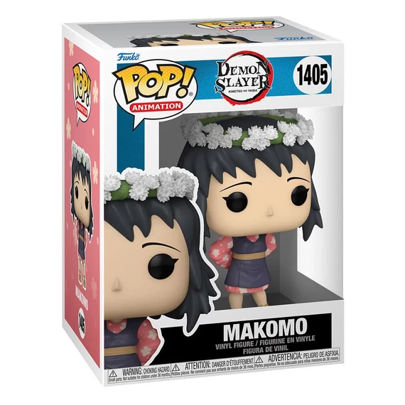 Demon Slayer Funko POP! Animation Figura - Makomo (Flower Headdress) 9 cm #1405