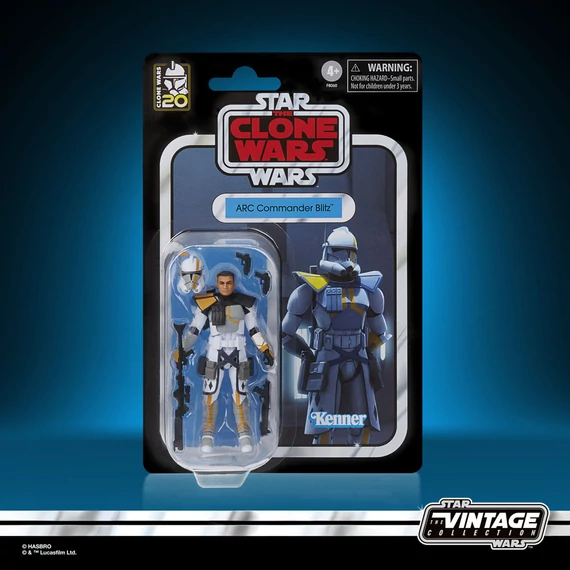 Star Wars: The Clone Wars Vintage Collection Akciófigura - ARC Commander Blitz 10 cm