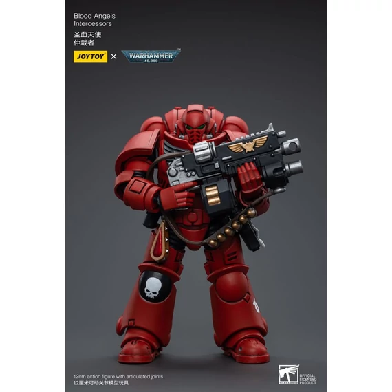 Warhammer 40k Akciófigura - 1/18 Blood Angels Intercessors 12 cm
