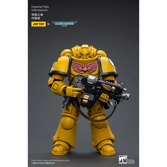 Warhammer 40k Akciófigura - 1/18 Imperial Fists Intercessors 12 cm