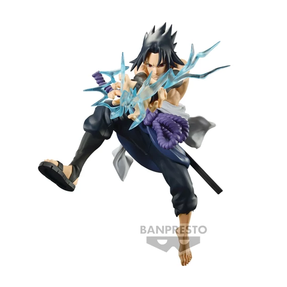 Naruto Shippuden Vibration Stars PVC Szobor - Uchiha Sasuke 16 cm