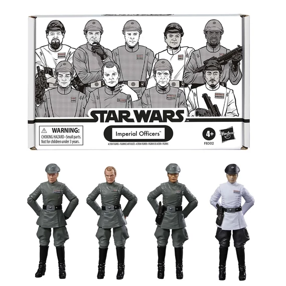 Star Wars Vintage Collection Akciófigurák - Imperial Officers 4-pack 10 cm