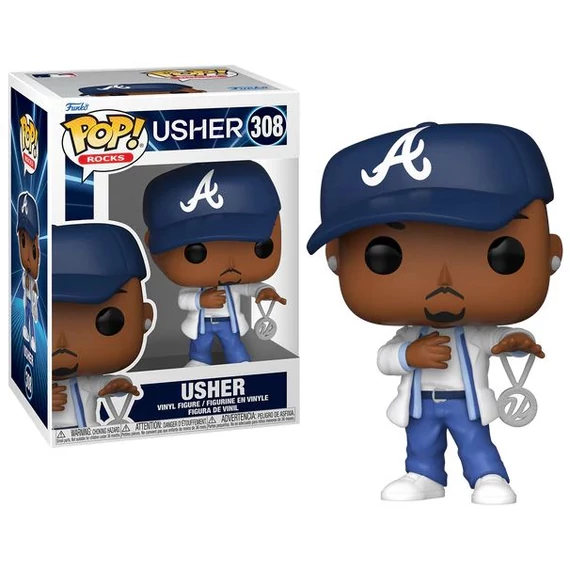 Usher POP! Rocks Vinyl Figura - Yeah 9 cm #308