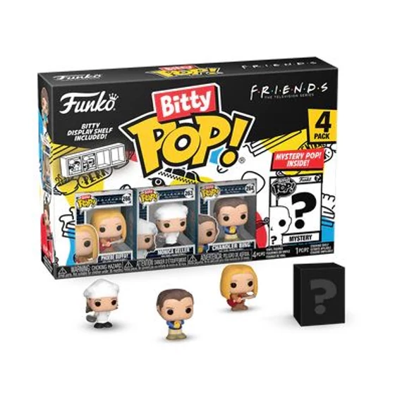 Friends Bitty POP! Vinyl Figurák - Phoebe 2.5 cm
