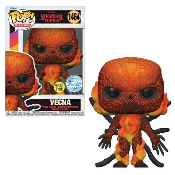 Stranger Things Funko POP! Figura - Vecna #1464 (GITD - Exclusive) 9 cm