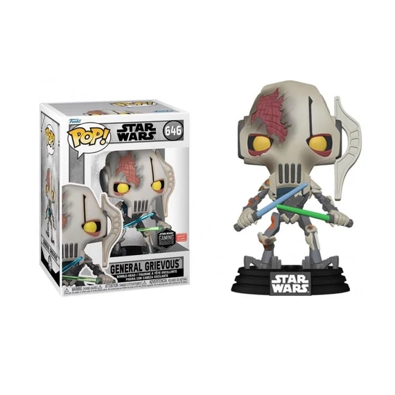 Star Wars: Battlefront II Funko POP! Vinyl Figura - Grievous (Damaged) #646 (Exclusive) 9 cm