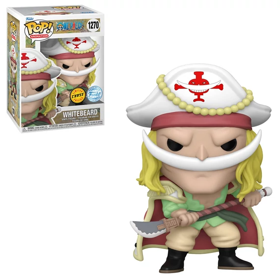 One Piece Funko POP! Figura - Whitebeard (Exclusive) 9 cm #1270 (Chase)