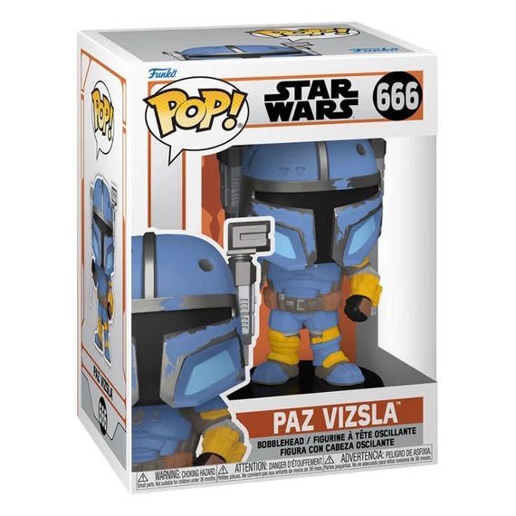 The Mandalorian Funko POP! Star Wars Figura - Paz Vizsla 9 cm #666