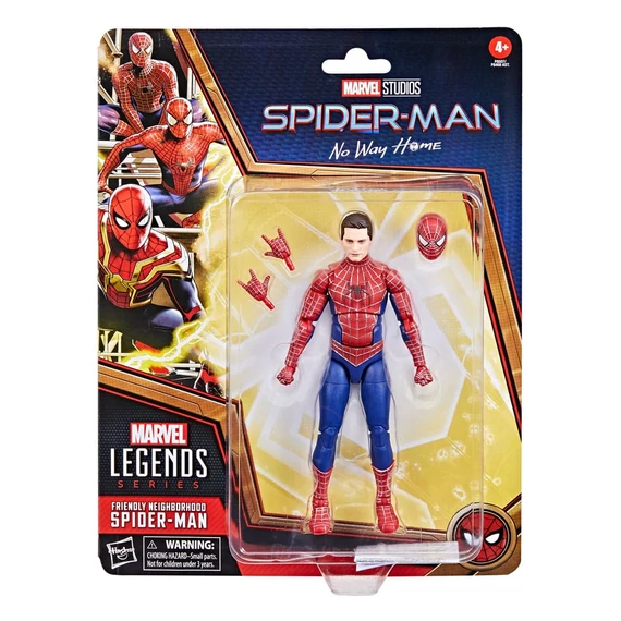 Spider-Man: No Way Home Marvel Legends Akciófigura - Friendly Neighborhood Spider-Man 15 cm