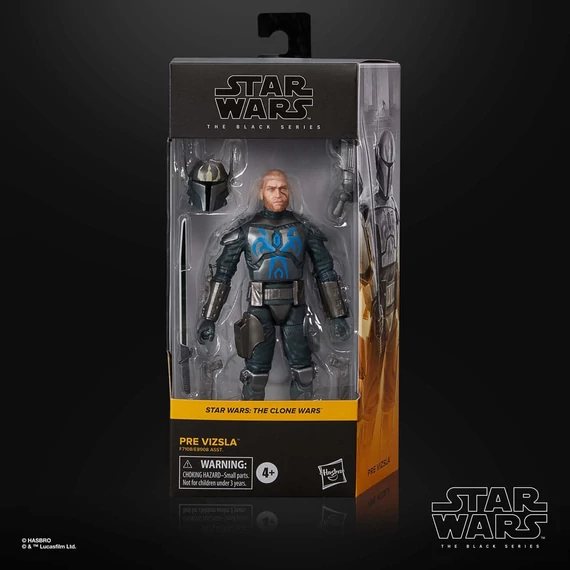 Star Wars: The Clone Wars Black Series Akciófigura - Pre Vizsla 15 cm