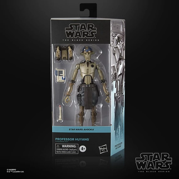 Star Wars: Ahsoka Black Series Akciófigura - Professor Huyang 15 cm