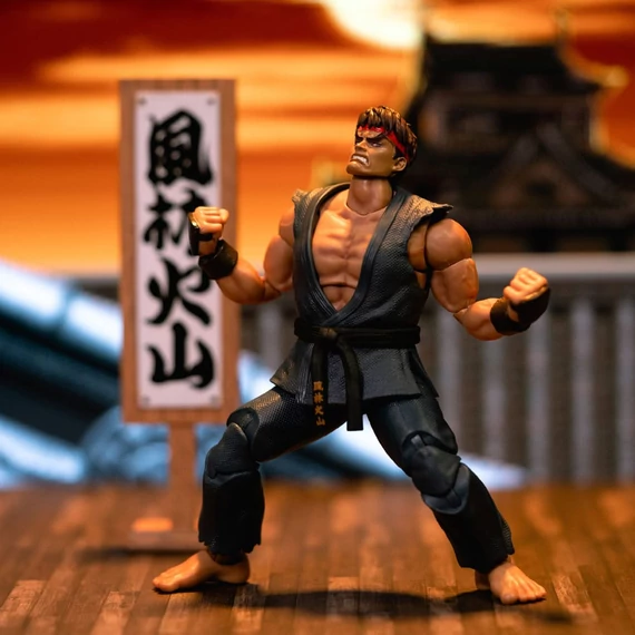 Ultra Street Fighter II: The Final Challengers Akciófigura - 1/12 Evil Ryu SDCC 2023 Exclusive 15 cm