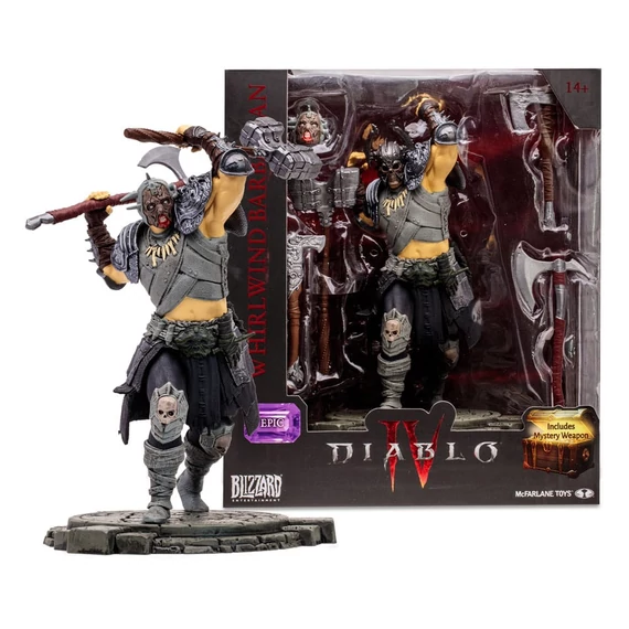 Diablo 4 Akciófigura - Barbarian (Epic) 15 cm