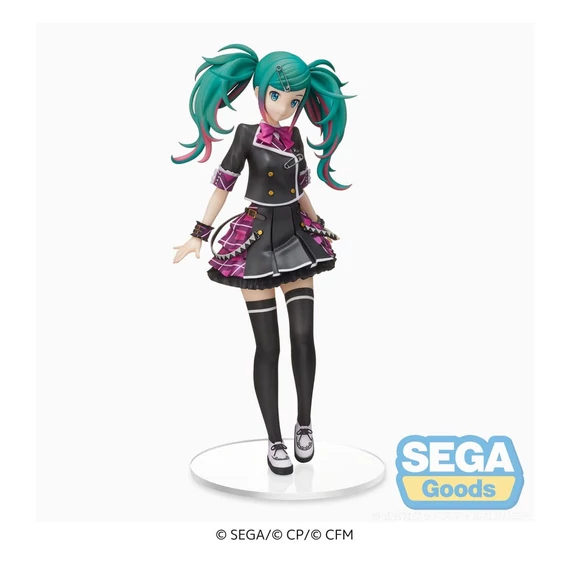 Hatsune Miku Series SPM PVC Szobor - Classroom Sekai Miku. 21 cm
