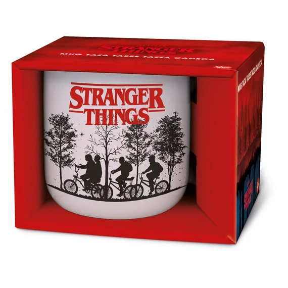 Stranger Things Bögre - Friends with Bikes 355ml