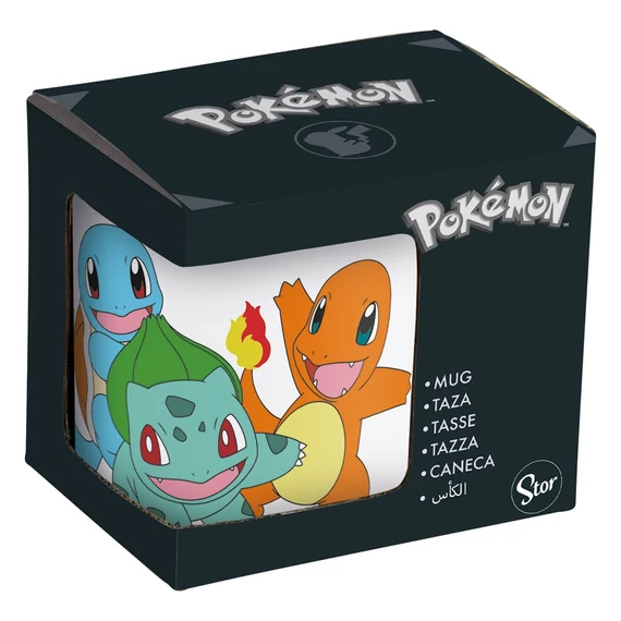 Pokémon Bögre - 3 Dancers 325ml (Charmander,Squirtle,Bulbasaur)