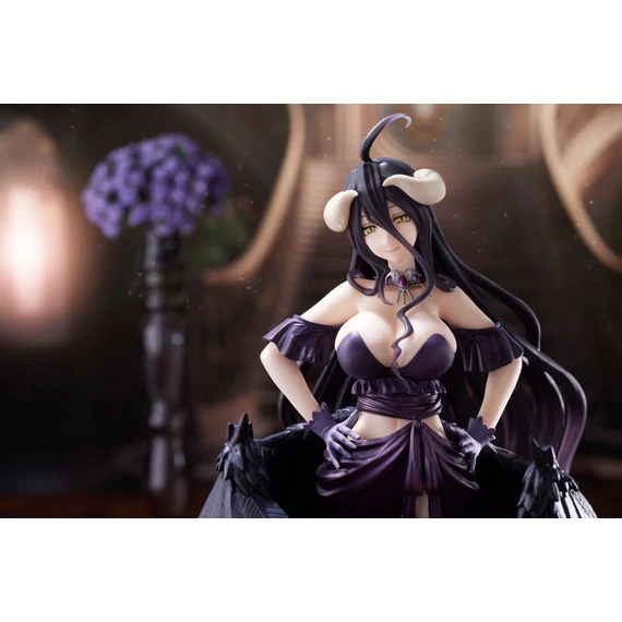 Overlord AMP+ PVC Szobor - Albedo Black Dress Ver. (re-run) 20 cm