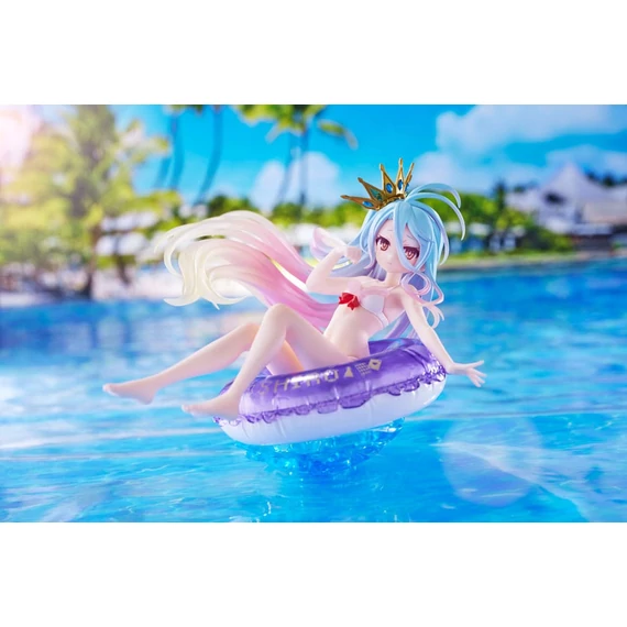No Game No Life Aqua Float Girls PVC Szobor - Shiro