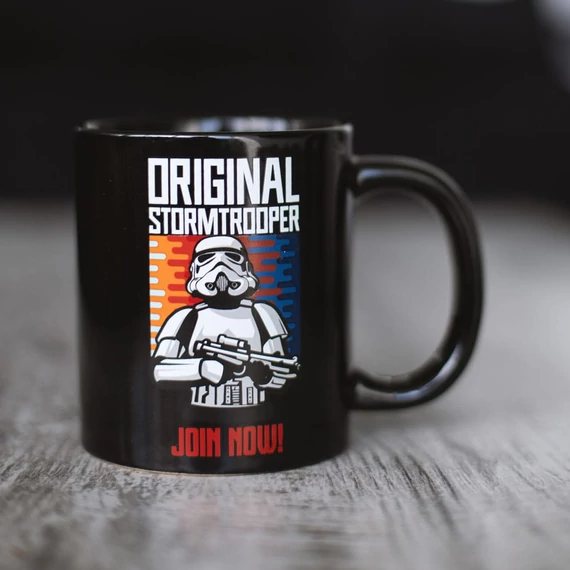 Original Stormtrooper Bögre - Join Now (Fekete) 330 ml
