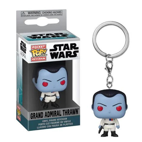 Star Wars: Ahsoka Pocket POP! Kulcstartó - Grand Admiral Thrawn 4 cm