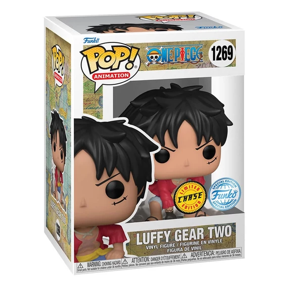 One Piece Funko POP! Figura - Luffy Gear Two 9 cm #1269 (Chase)