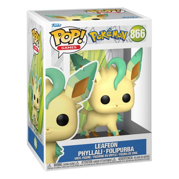 Pokemon Funko POP! Games Vinyl Figura - Leafeon 9 cm #866