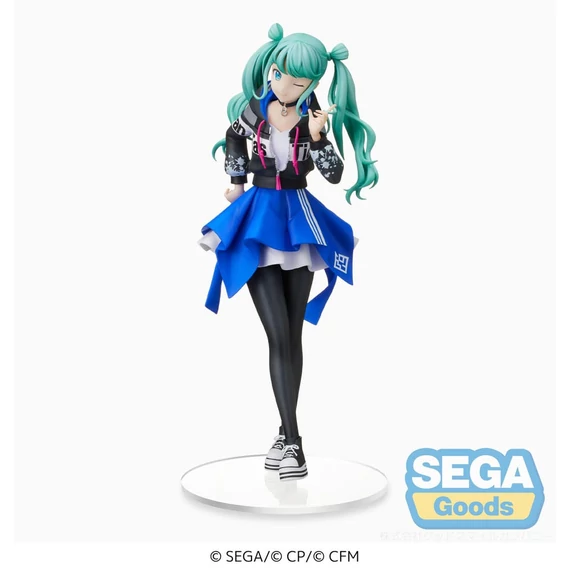 Hatsune Miku Series SPM PVC Szobor - Street Sekai Miku 21 cm