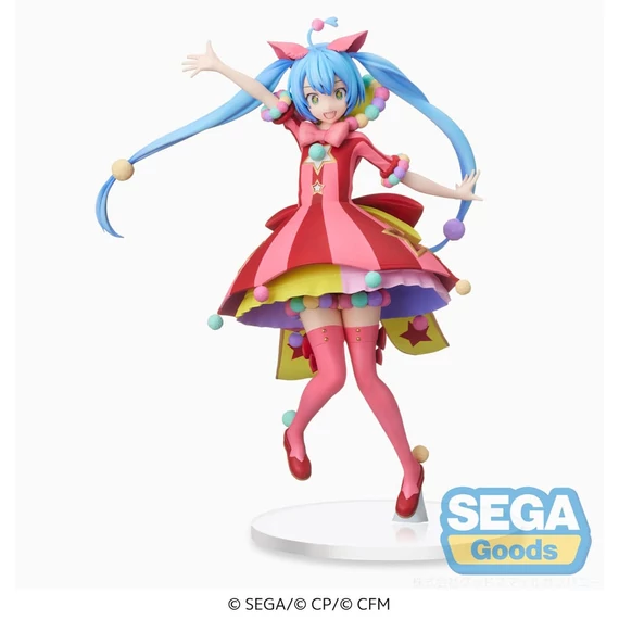 Hatsune Miku Series SPM PVC Szobor - Wonderland Sekai Miku 21 cm