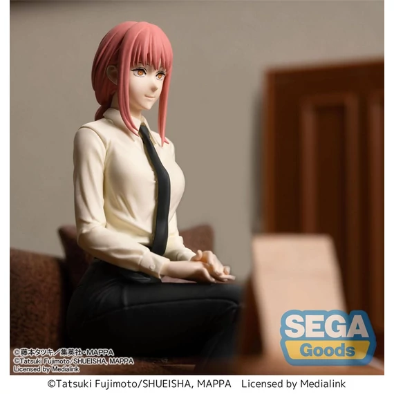 Chainsaw Man PM Perching PVC Szobor - Makima 14 cm