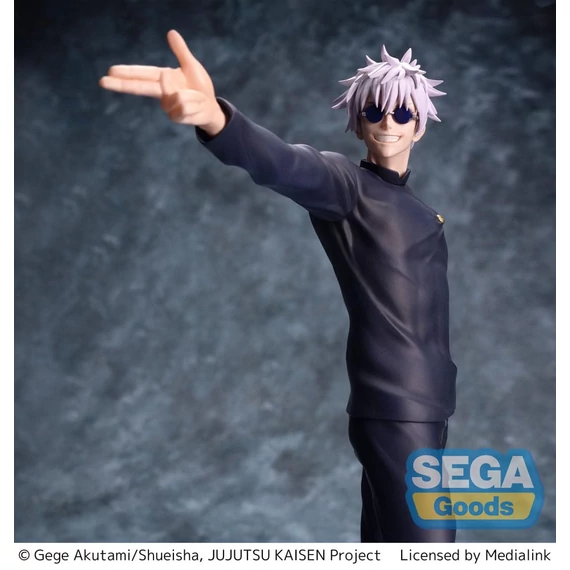 Jujutsu Kaisen Luminasta PVC Szobor - Kaigyoku/Gyokusetsu "Satoru Gojo" Strong Duo 20 cm