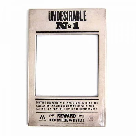 Harry Potter Fotókeret Hütőmágnes - Undesirable N° 1 (7.5x7.5 kép)