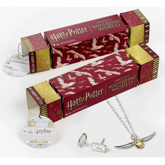 Harry Potter Gift Cracker Nyaklánc és Fülbevaló