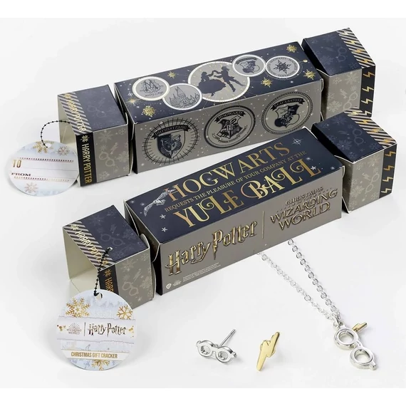 Harry Potter Gift Cracker Nyaklánc és Fülbevaló