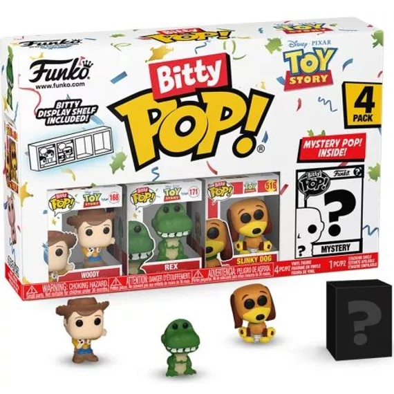 Toy Story Bitty POP! Vinyl Figurák - Woody 2.5 cm