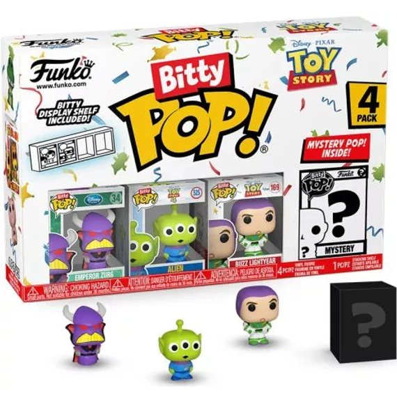 Toy Story Bitty POP! Vinyl Figurák - Zurg 2.5 cm