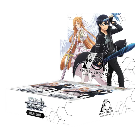 Weiss Schwarz Kártya - Animation Sword Art Online 10 th Anniversary Booster Pack *Angol*
