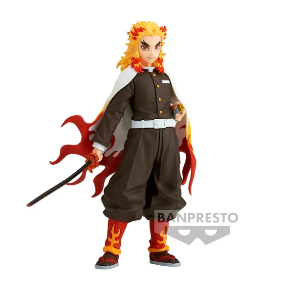 Demon Slayer Kimetsu no Yaiba PVC Szobor - Kyojuro Rengoku 17 cm